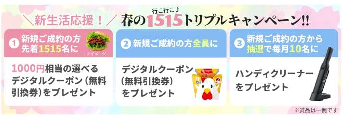 ドコモスマート保険ナビ&アクサダイレクトトリプルキャンペーンの画像